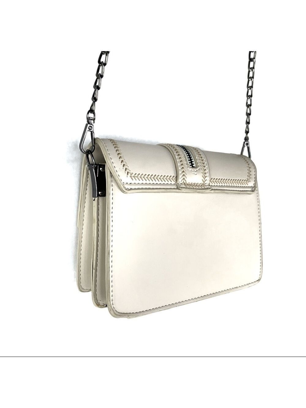 new-fashion Faux Leather Flap Cover Crossbody Bag - Picture 7 of 9